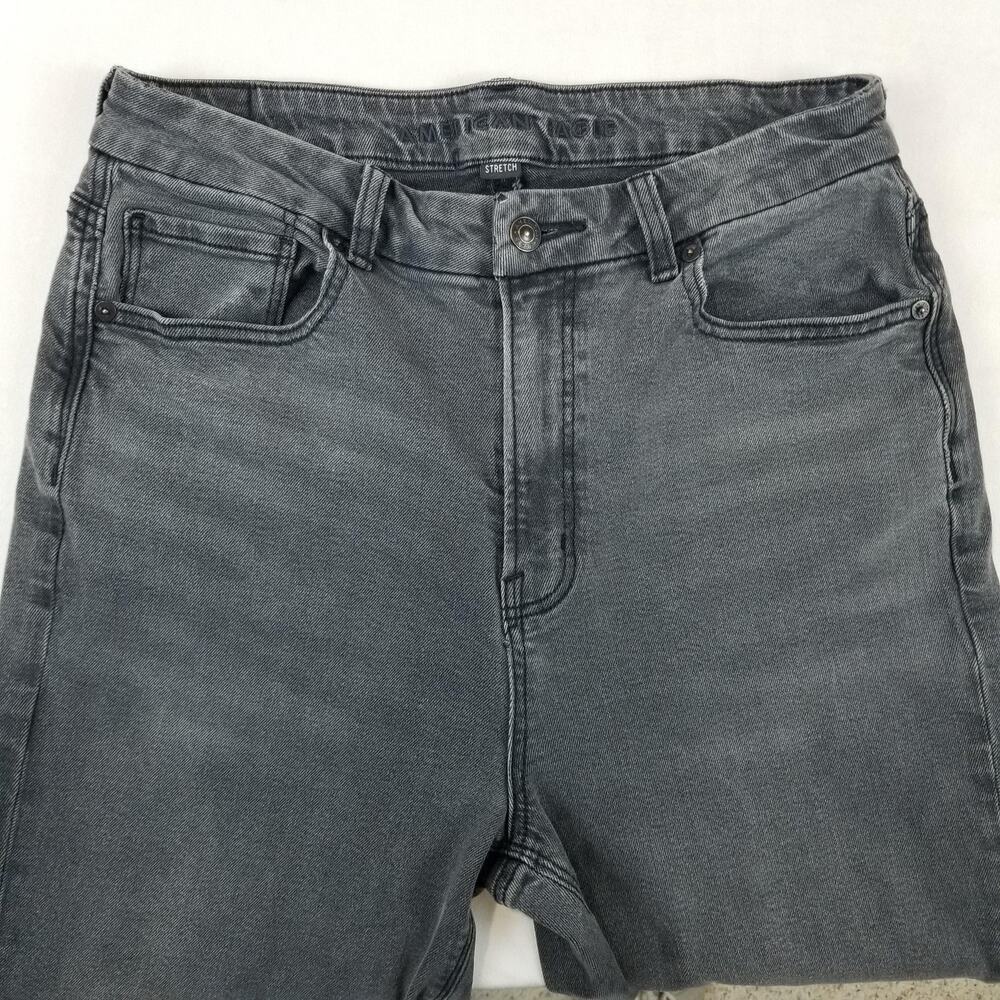 American Eagle Jeans Womens 10 Regular Stretch Slim Fit Denim Classic High Rise - Picture 3 of 12